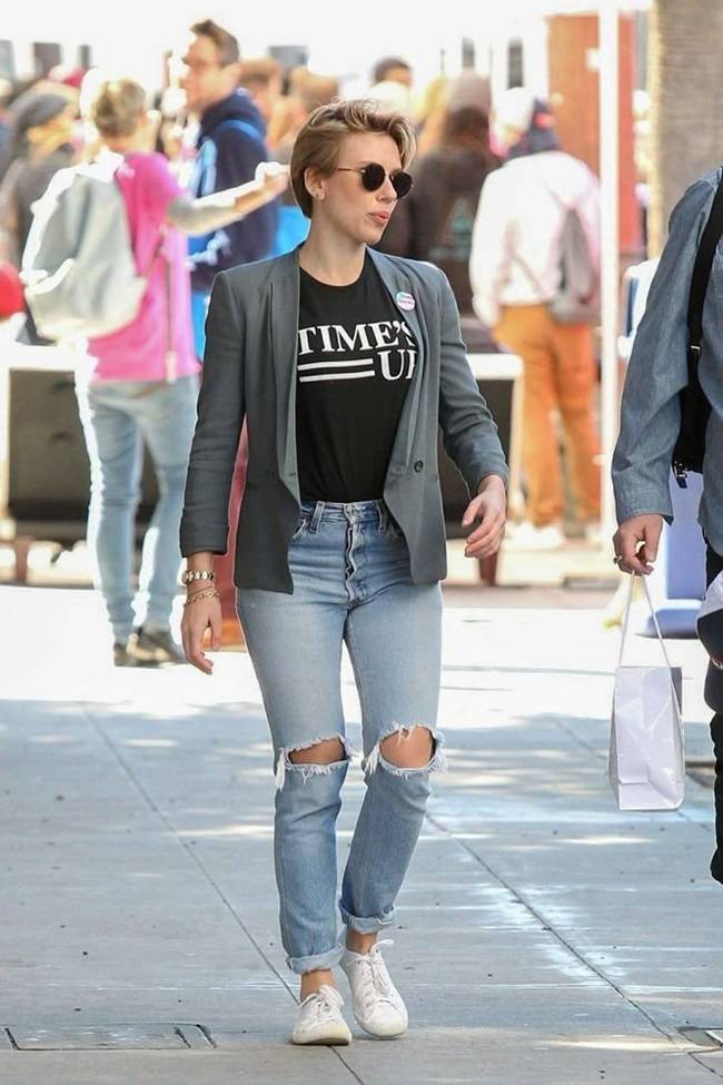 Scarlett Johansson Everyday Casual Style